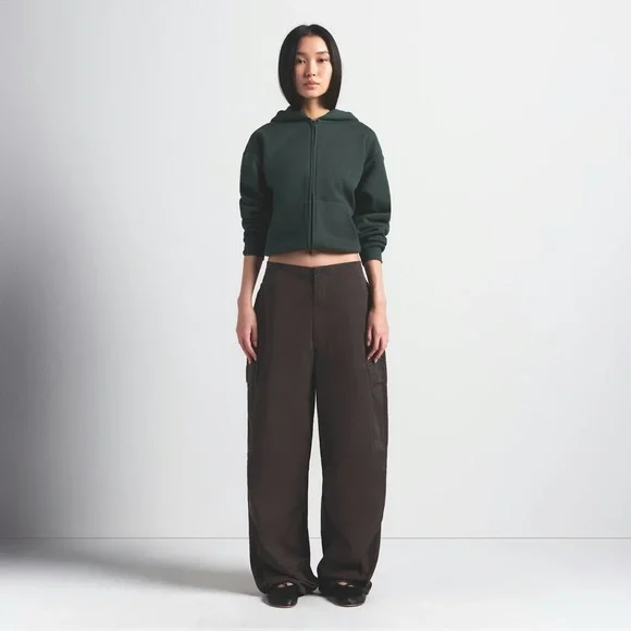 SKIM CLASSIC ZIP UP HOODIE Spruce NEW - Picture 4 of 10